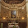 Interieur van 'onze' kerk in Loretello